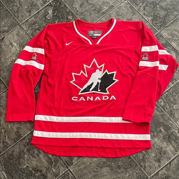 Nike Other - NIKE BAUER Vintage NATIONAL TEAM CANADA Hockey Jersey Sports Fan Collector XL